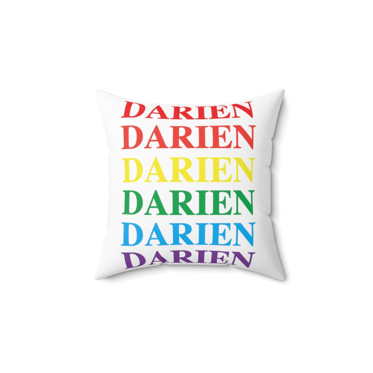 Darien Pride Spun Polyester Square Pillow