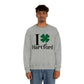 I Clover Hartford Unisex Heavy Blend™ Crewneck Sweatshirt