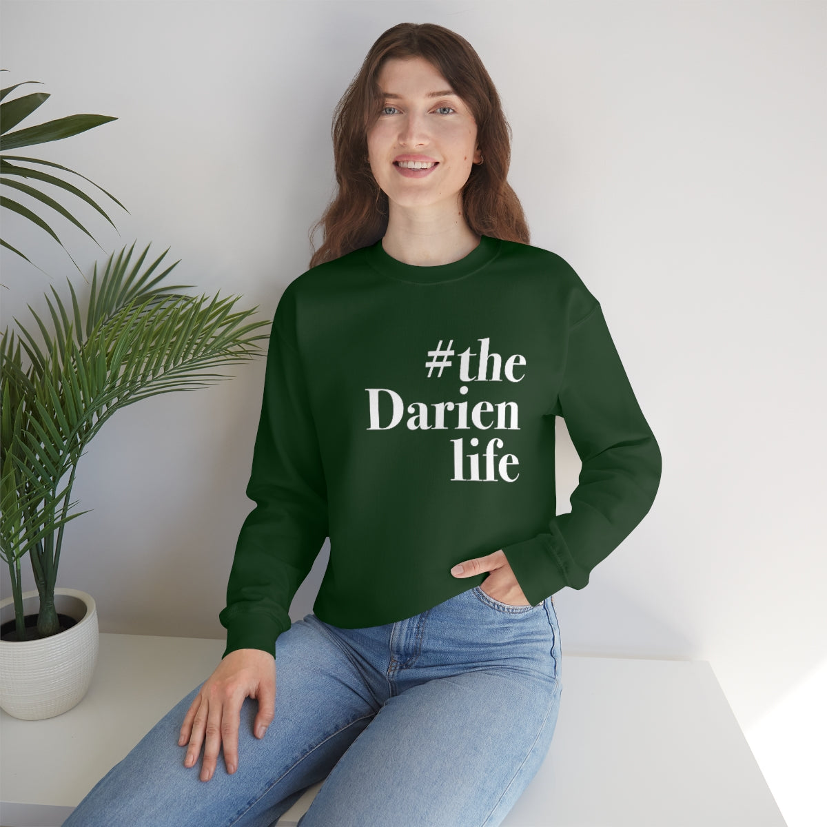 #thedarienlife darien unisex sweatshirt