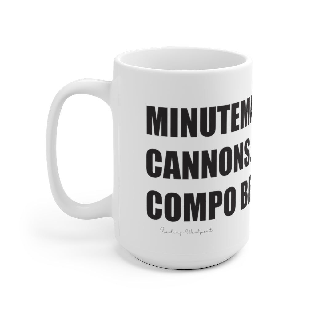 Minuteman. Cannons. Compo Beach Road. Ringneck Tumbler, 30oz  How do you say Westport without saying Westport? Westport, Connecticut is filled with unique aspects. Each providing different elements that make up the town from historic to modern traditions. Minuteman. Cannons. Compo Beach Road. You know its Westport.   Proceeds of this collection goes to help build Finding Westport and Finding Connecticut's  brands. 