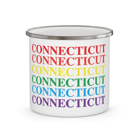 ct / connecticut camping mug