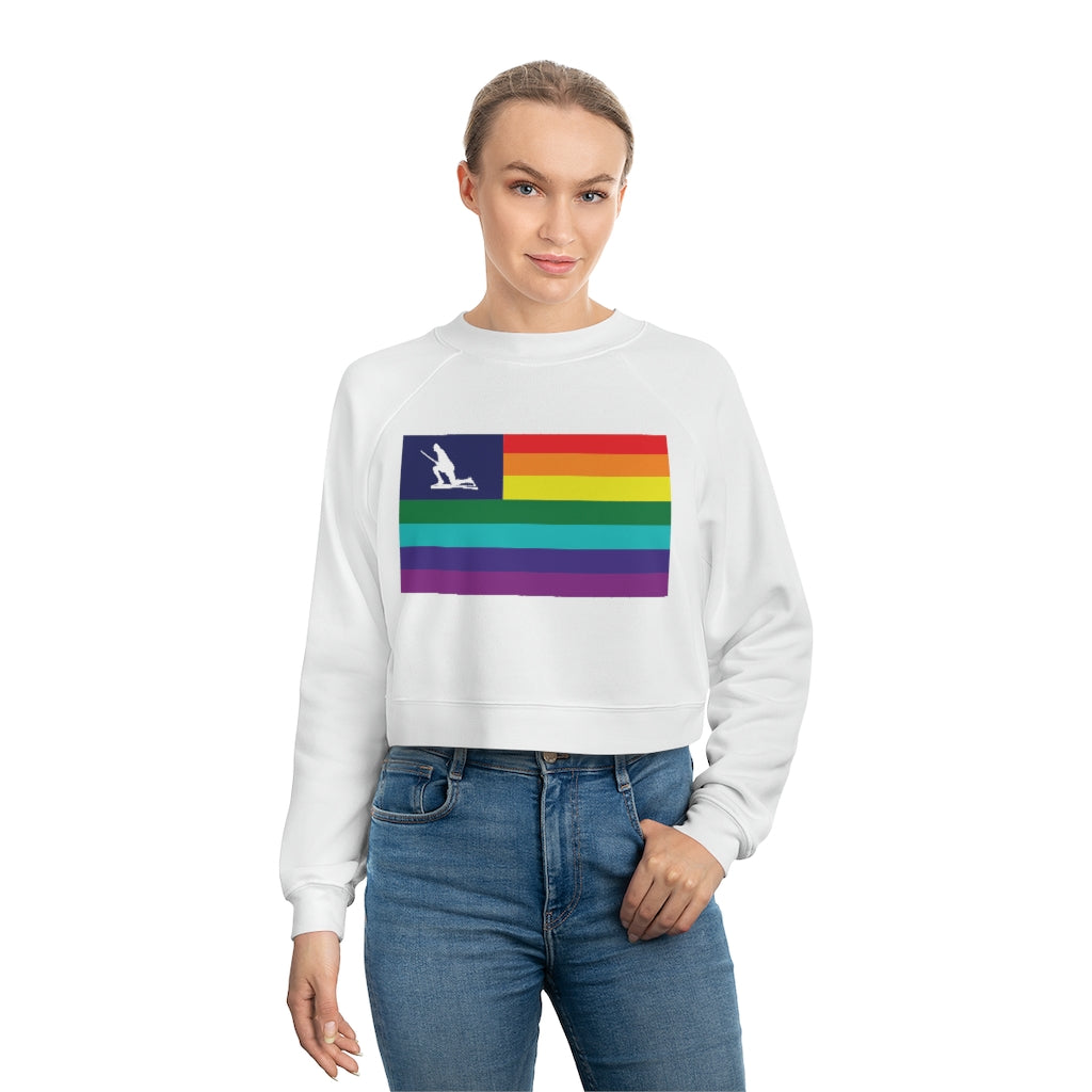 minuteman pride westport ct womens cropped sweatshirt