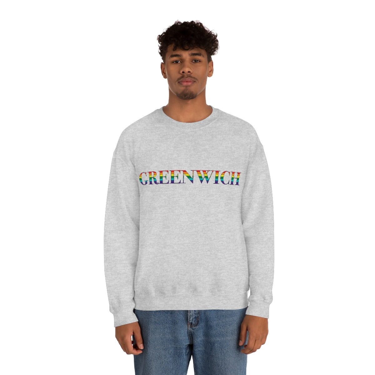 Greenwich Rainbow Unisex Heavy Blend™ Crewneck Sweatshirt