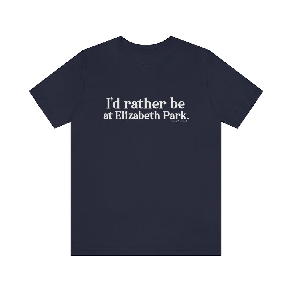 I’d rather be at Elizabeth Park tee shirts.  West Hartford Connecticut tee shirts, hoodies sweatshirts, mugs, and other apparel, home gifts, and souvenirs. Proceeds of this collection go to help Finding Connecticut’s brand. Free USA shipping. 