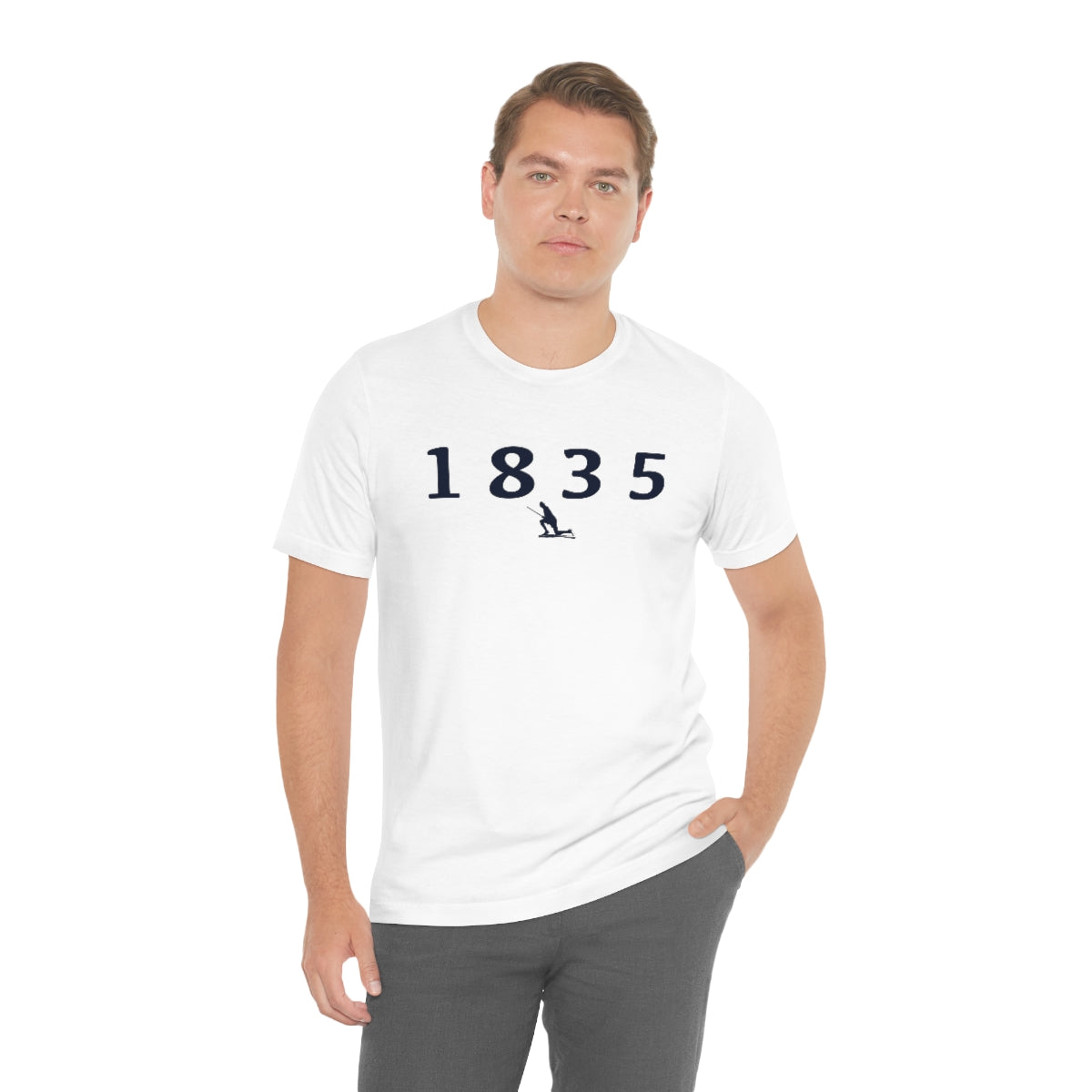 1835 Unisex Jersey Short Sleeve Tee