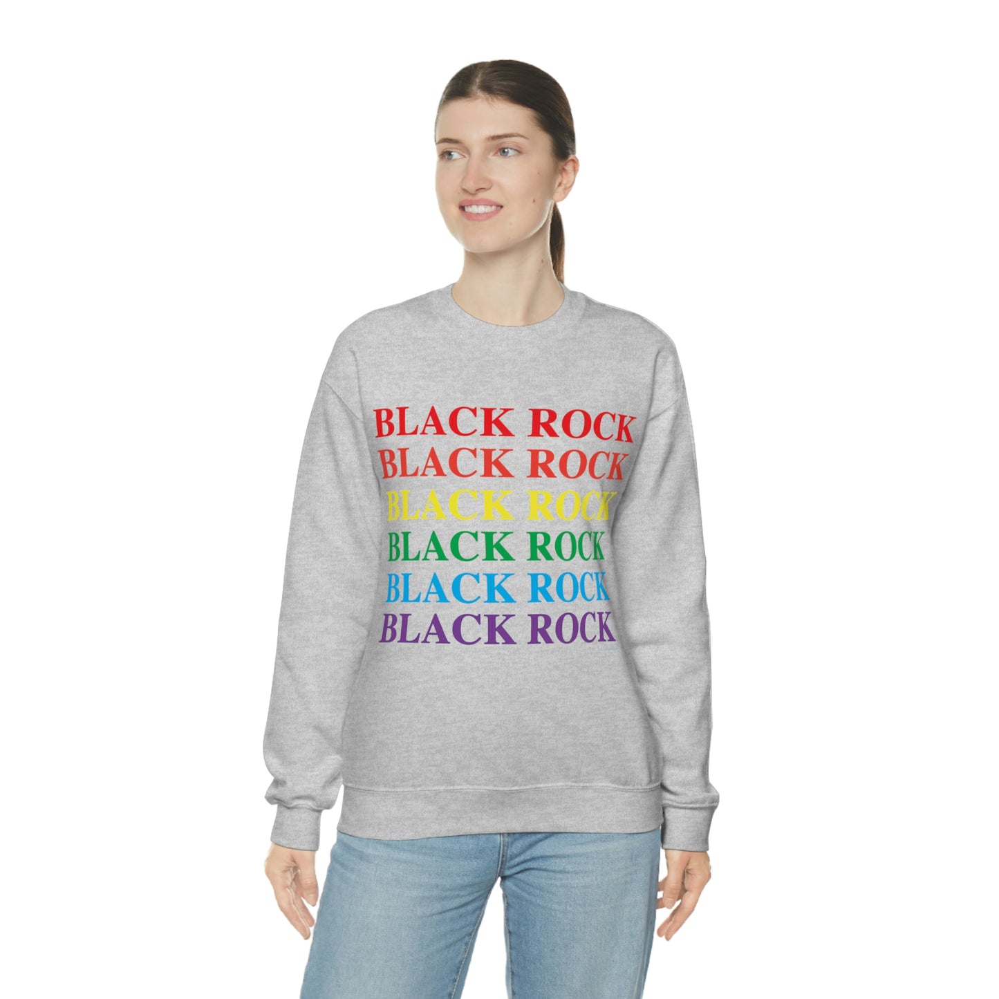 Black Rock Pride Unisex Heavy Blend™ Crewneck Sweatshirt