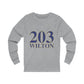 203 Wilton, Wilton Connecticut tee shirts, hoodies sweatshirts, mugs and other apparel, home gifts and souvenirs. Proceeds of this collections goes to help Finding Connecticut’s brand. Free USA shipping 