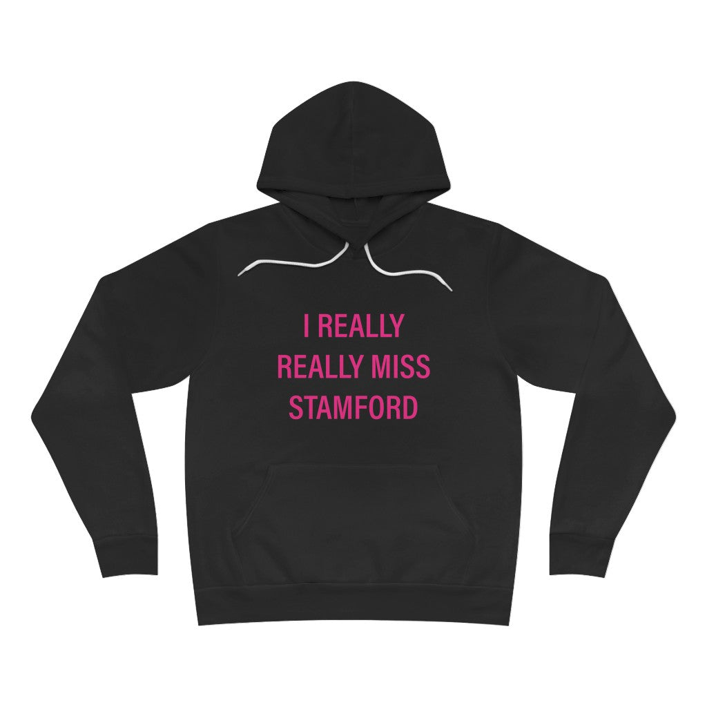 I really really miss stamford connecticut hoodie sweatshirt