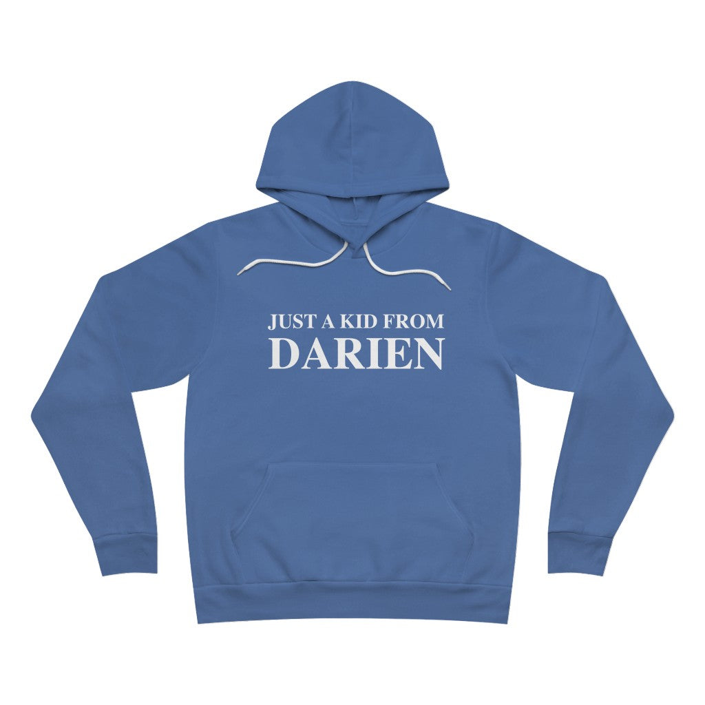 just a kid from darien connecticut hooded sweatshirt hoodie