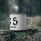 1835 Small Minuteman Enamel Camping Mug