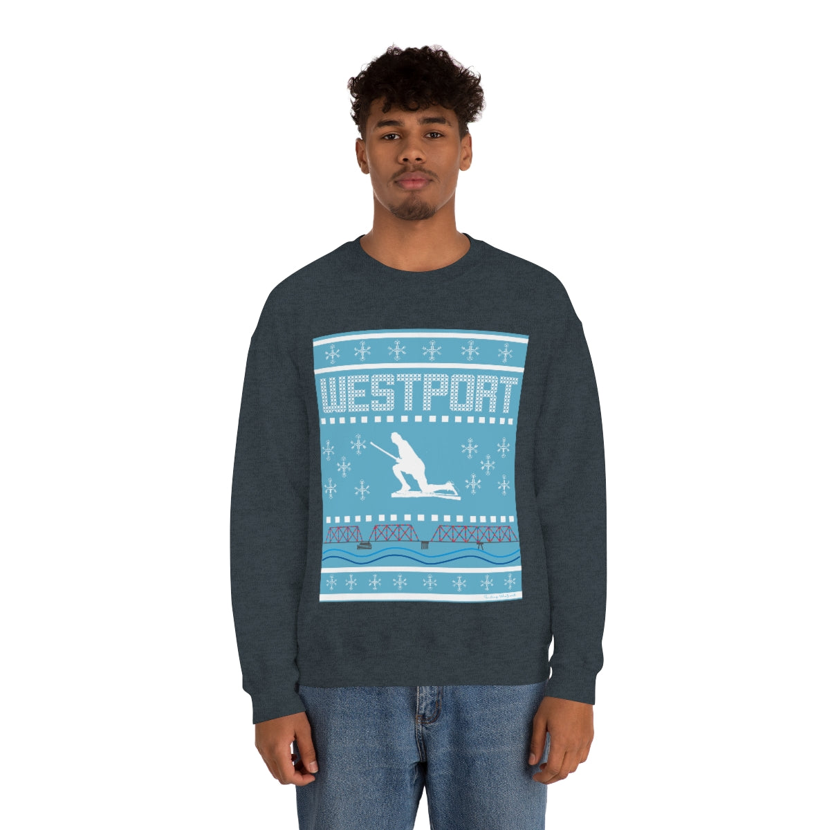 Westport Ugly Holiday Unisex Heavy Blend™ Crewneck Sweatshirt