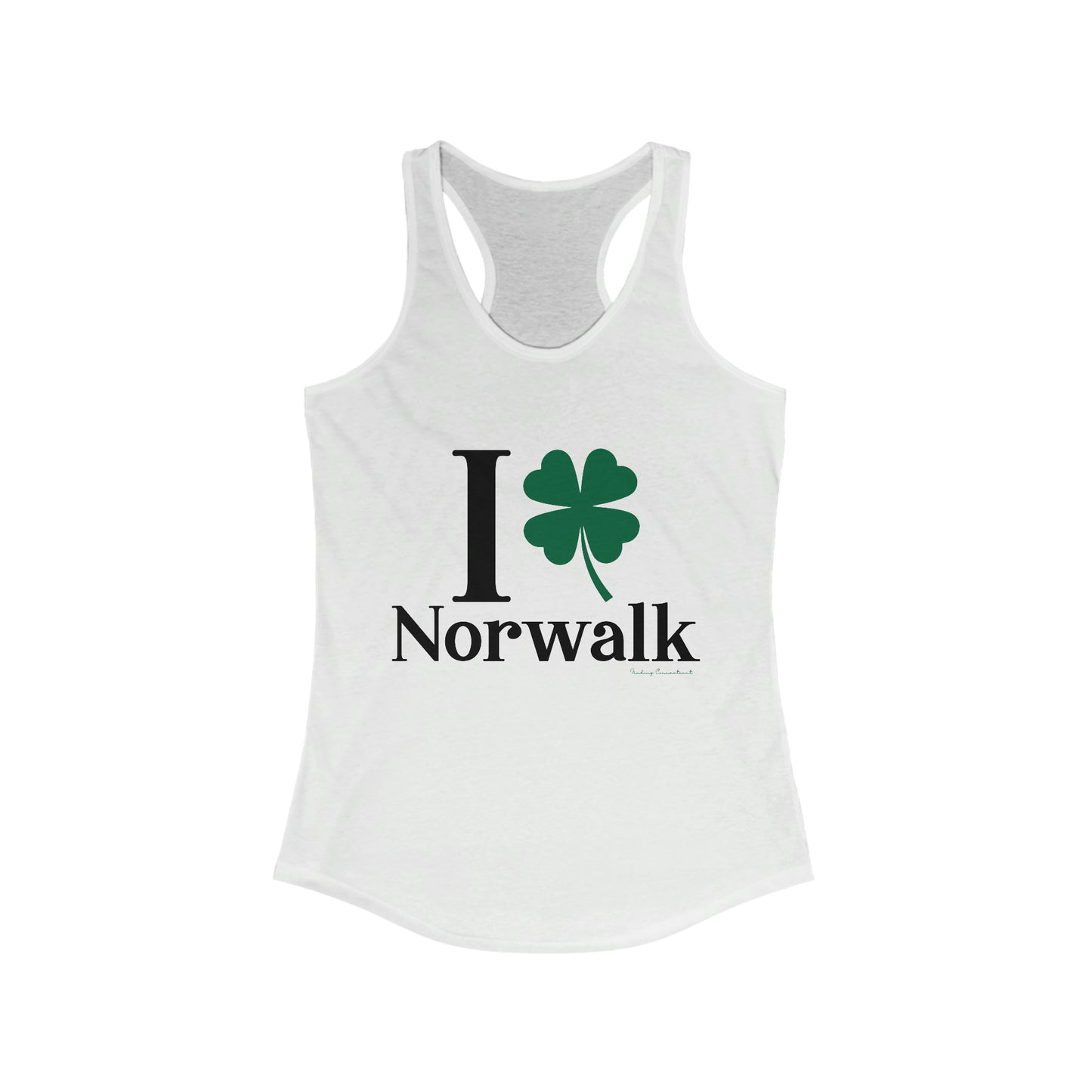 Norwalk Connecticut St. Patrick's Day shirt, I Clover Norwalk