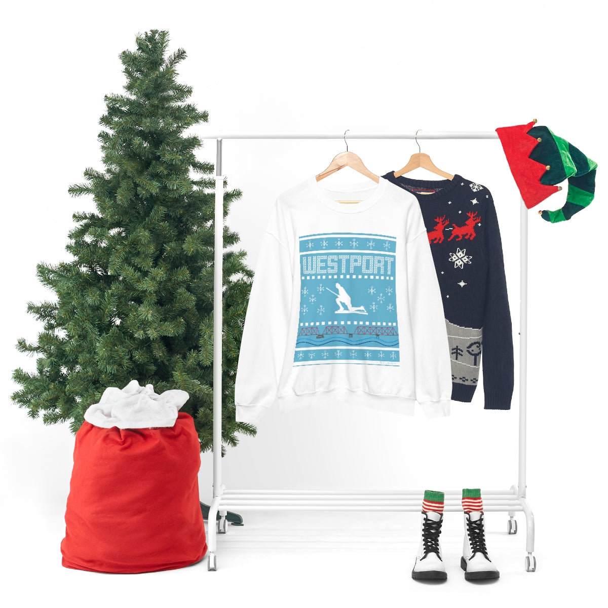 Westport Ugly Holiday Unisex Heavy Blend™ Crewneck Sweatshirt