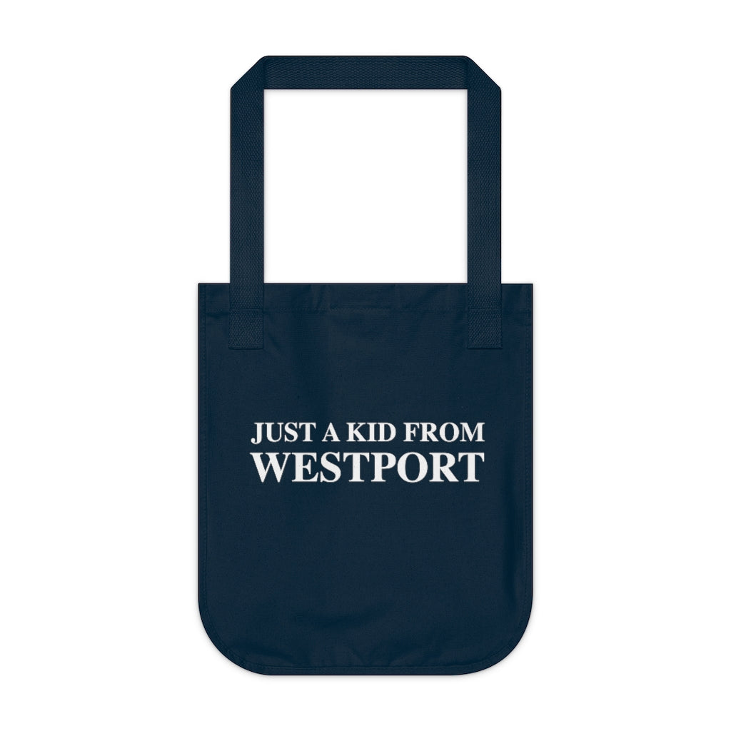 westport ct / connecticut tote bag 