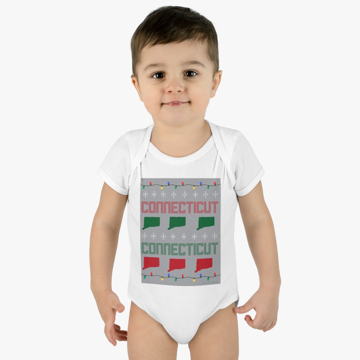 connecticut baby onesie