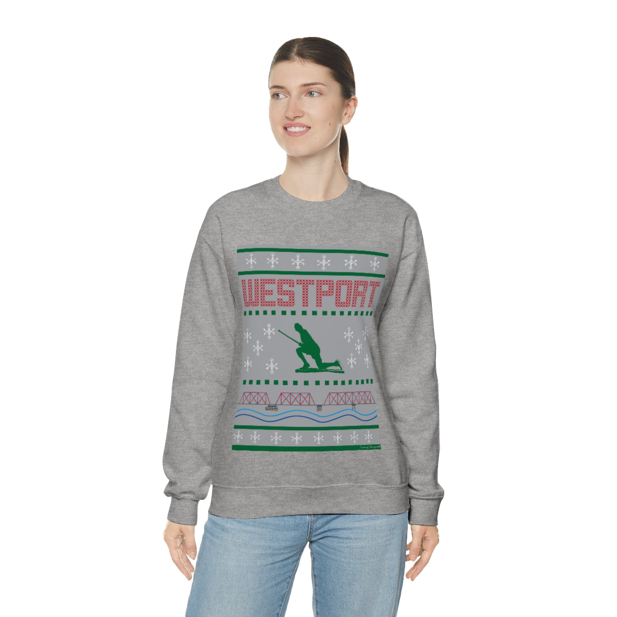 Westport Ugly Holiday Unisex Heavy Blend™ Crewneck Sweatshirt