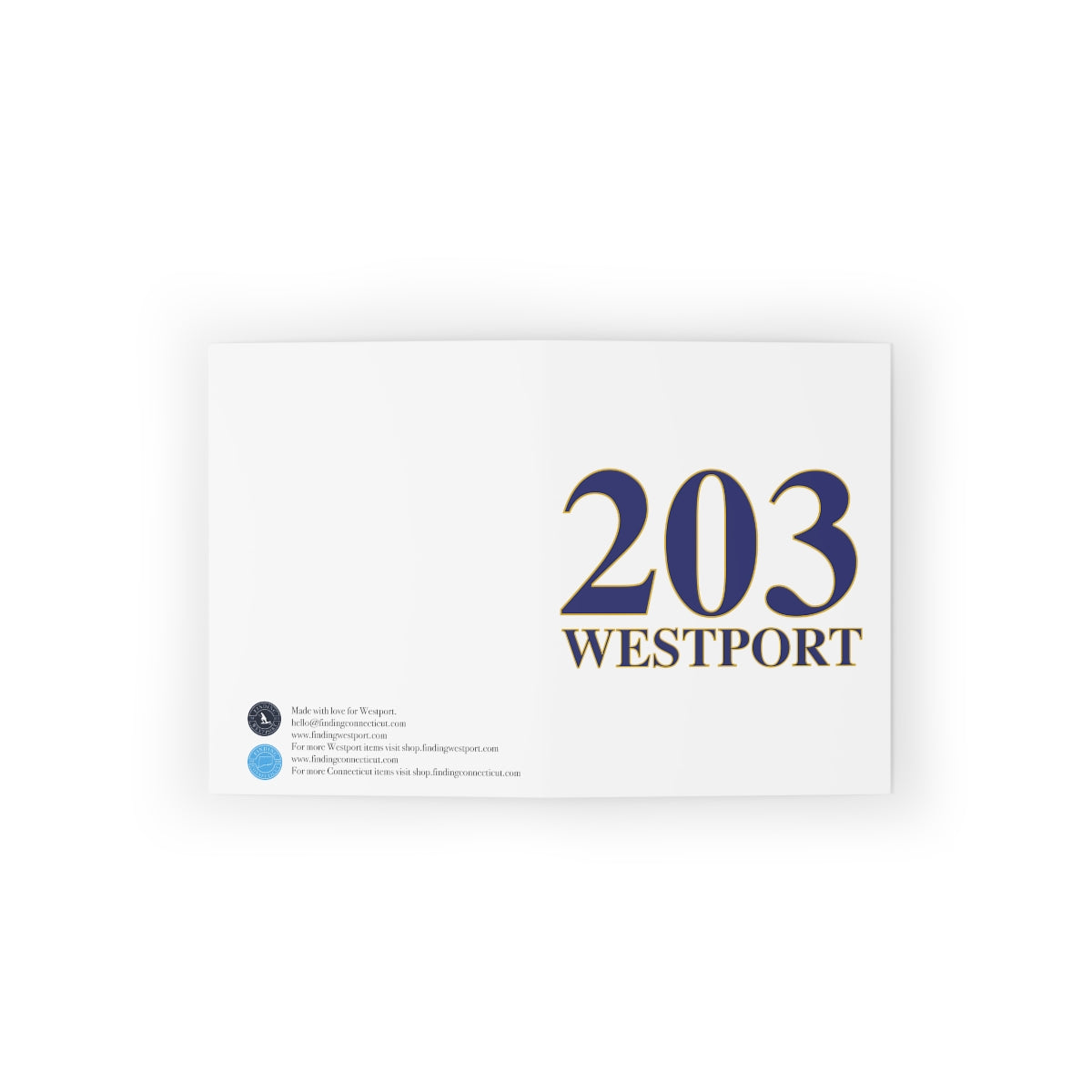 203 Westport Greeting Cards (8, 16, and 24 pcs)