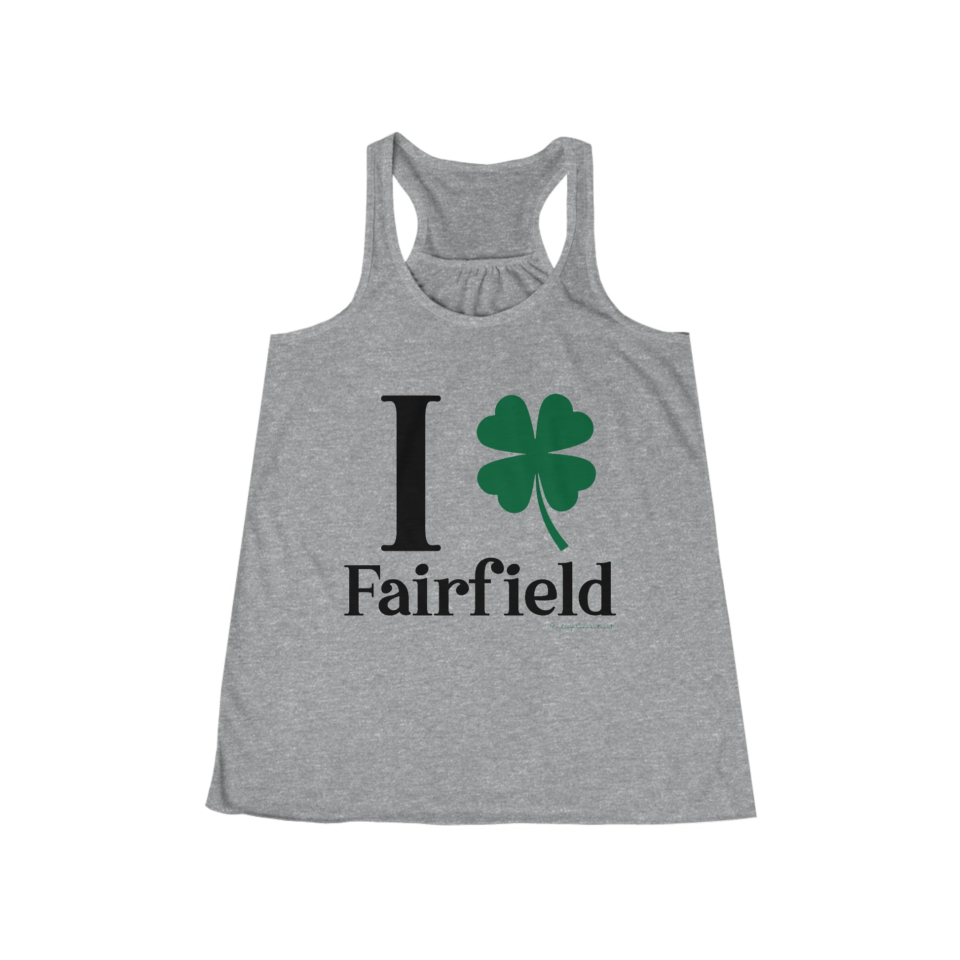 Fairfield Connecticut St. Patrick's Day shirt, I Clover Fairfield