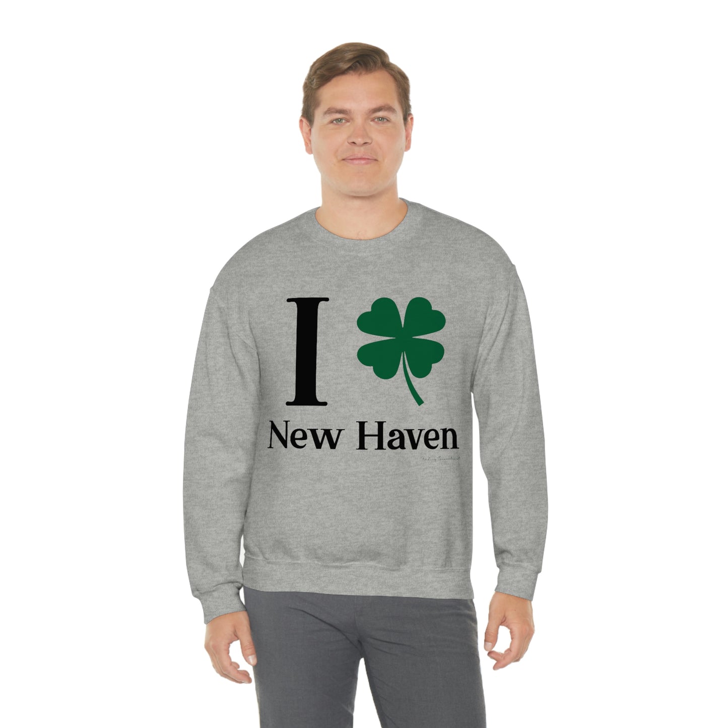 I Clover New Haven Unisex Heavy Blend™ Crewneck Sweatshirt