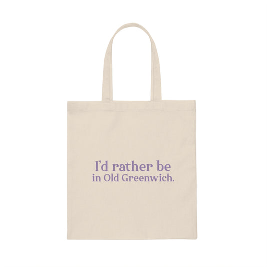 greenwich ct / connecticut tote bag 