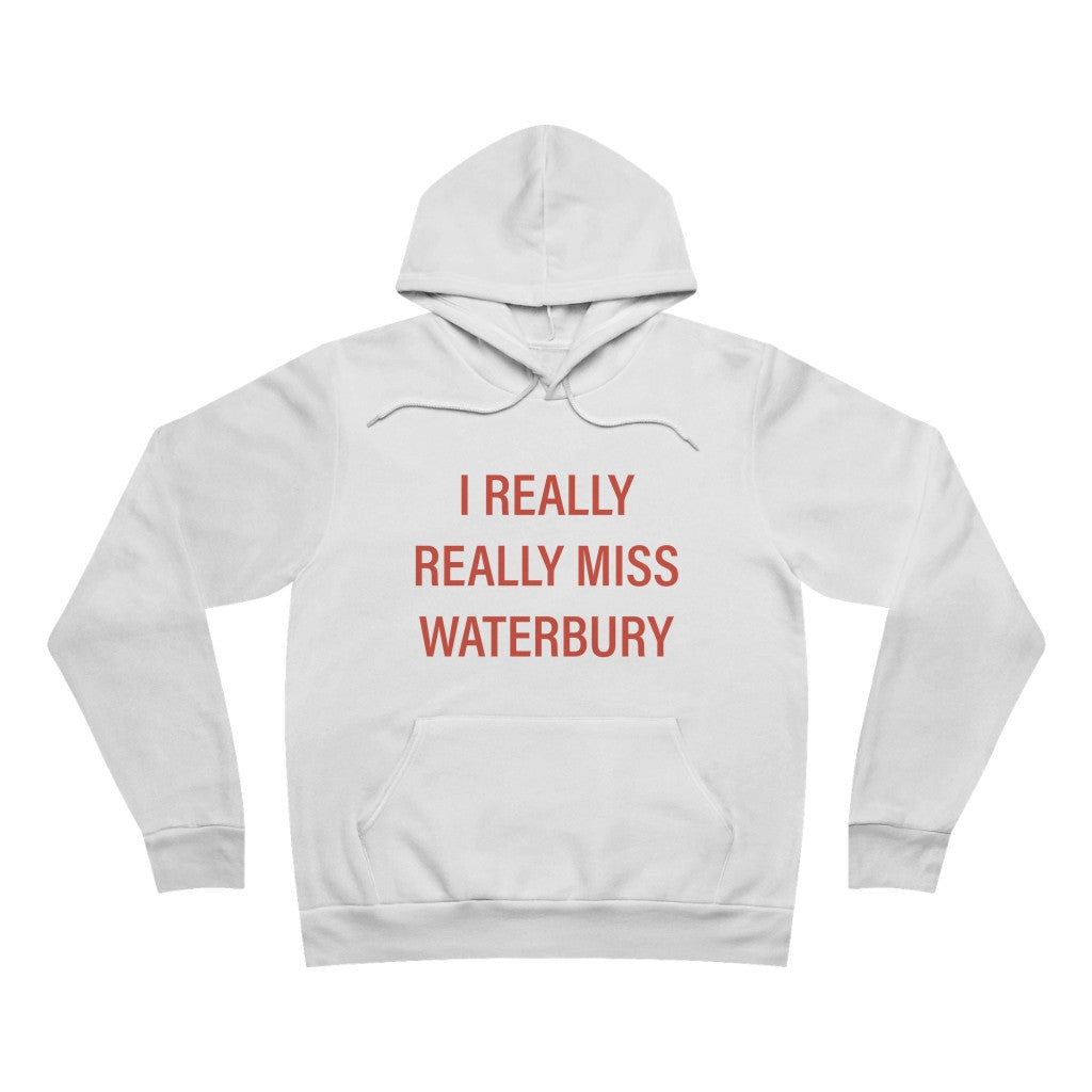 I really really miss Waterbury Unisex Sponge Fleece Pullover Hoodie