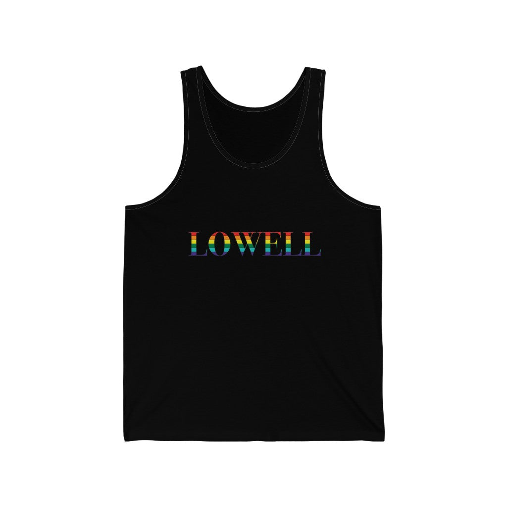 Lowell Rainbow Unisex Jersey Tank