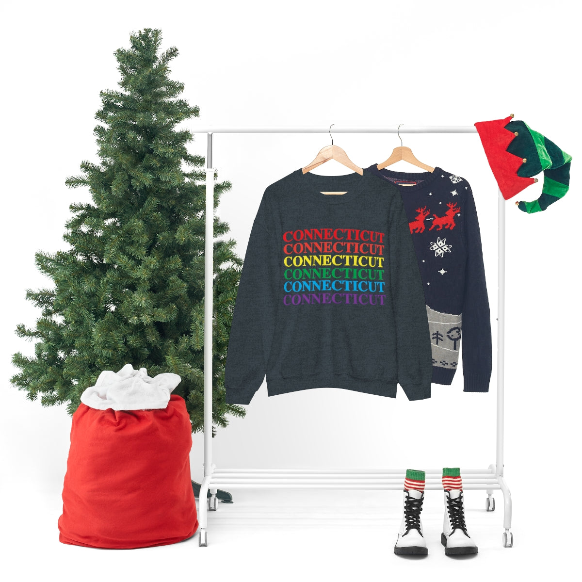 Connecticut Pride Unisex Heavy Blend™ Crewneck Sweatshirt