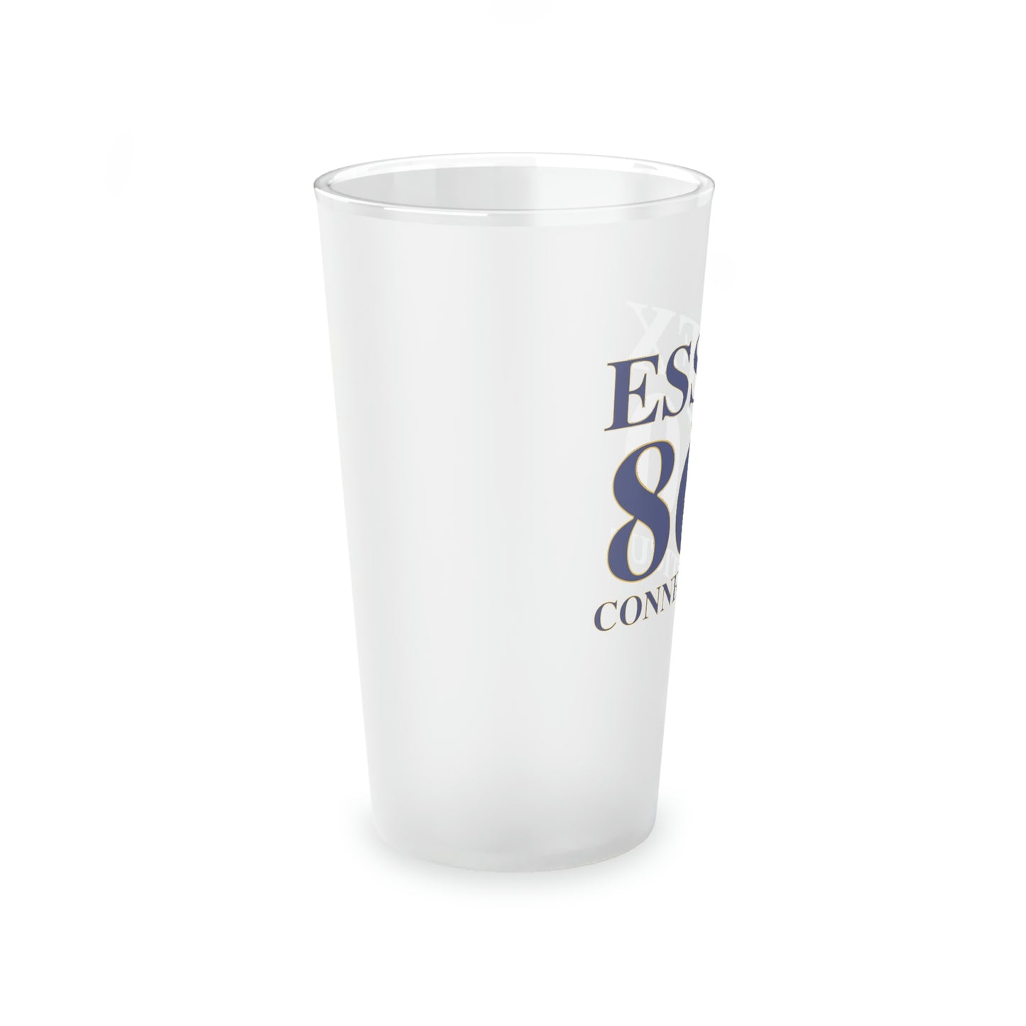 Essex 860 Connecticut Frosted Pint Glass, 16oz