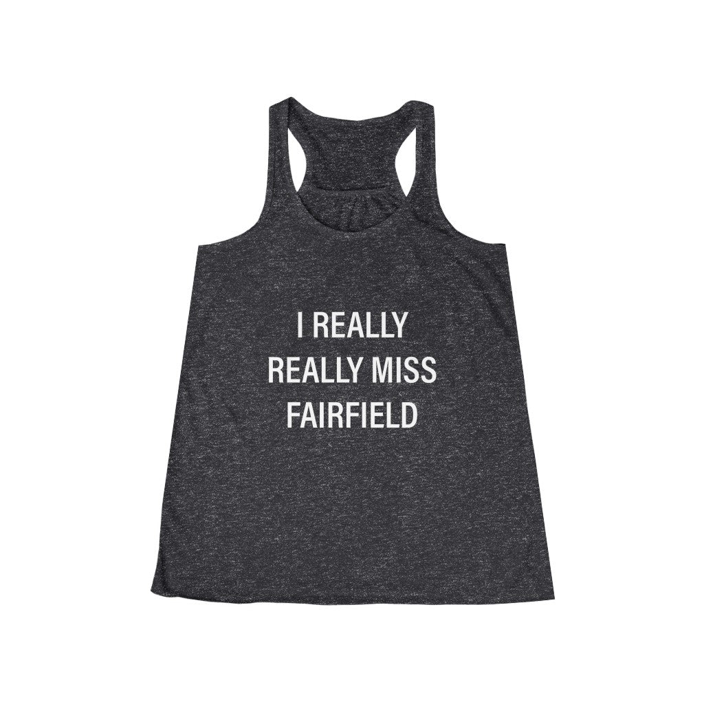 fairfield ct / connecticut womens tank top shirt 