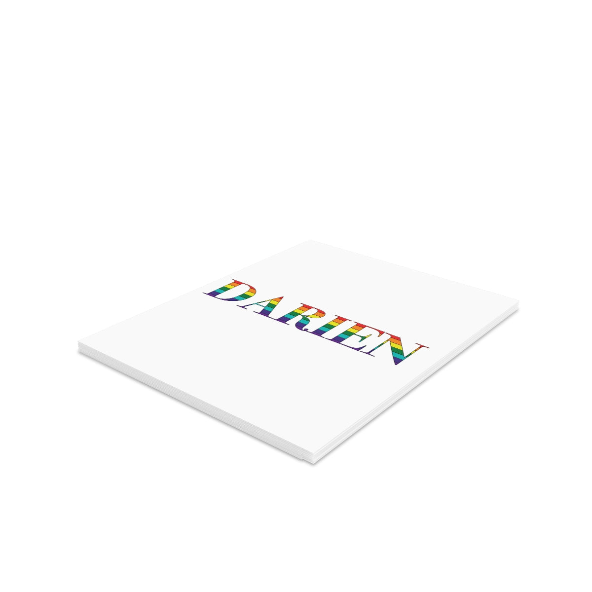 Darien Rainbow Greeting Cards (8, 16, and 24 pcs)