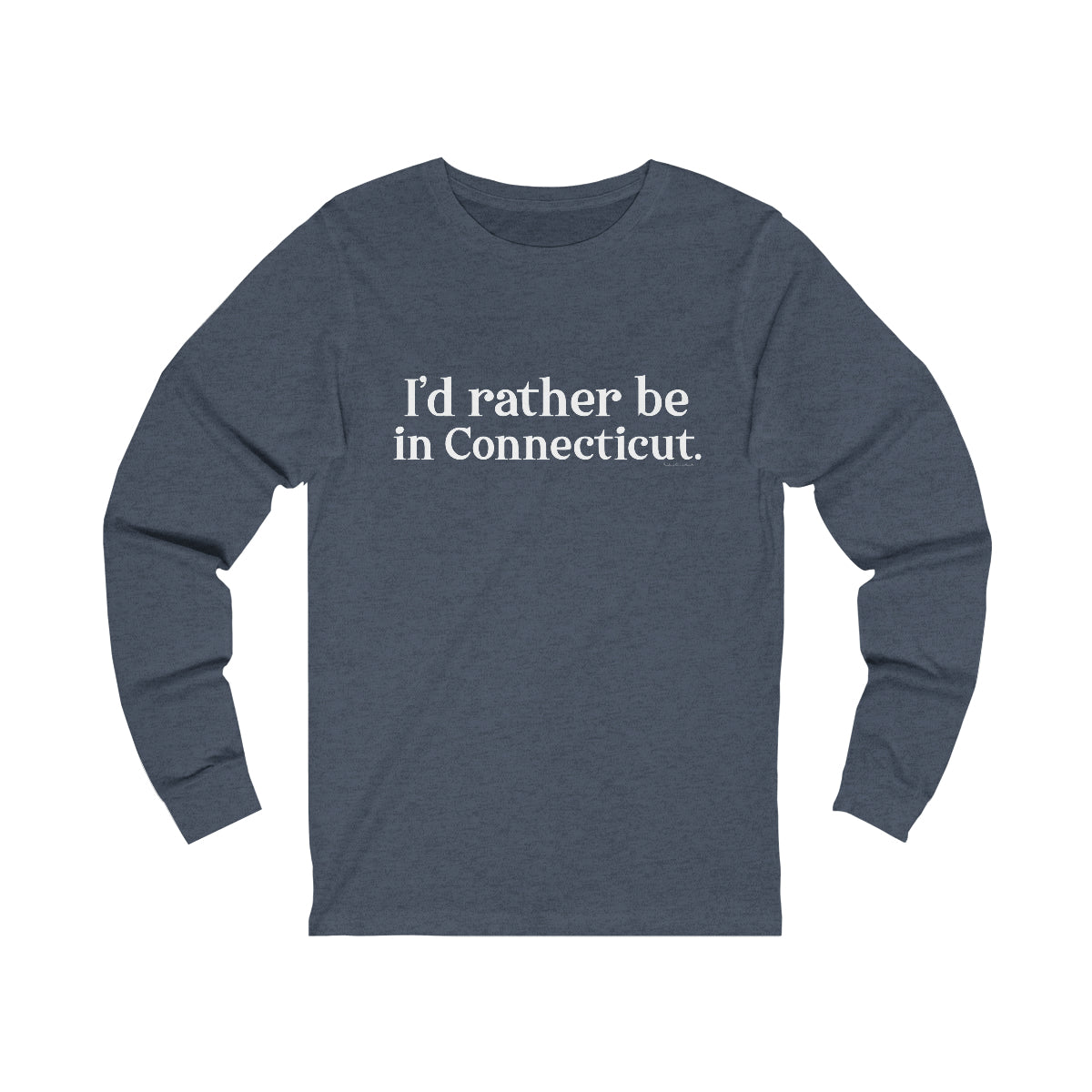 ct / connecticut unisex long sleeve tee shirt 