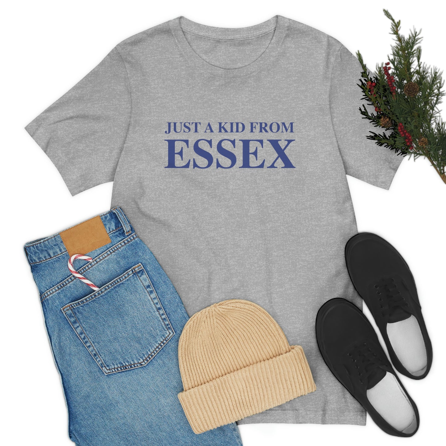 Just a kid from Essex Unisex Jersey Short Sleeve Tee