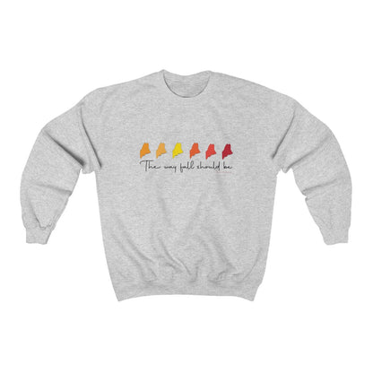 The Way Fall Should Be  Do you love Maine and the fall? Do you follow the Way Life Should Be motto and believe in the Way Fall Should Be? These tee shirts, sweatshirts, stationary cards, drinkware and other gifts and souvenirs is for you. Free USA shipping on all products. 