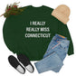 I Really Really Miss Connecticut Unisex Heavy Blend™ Crewneck Sweatshirt