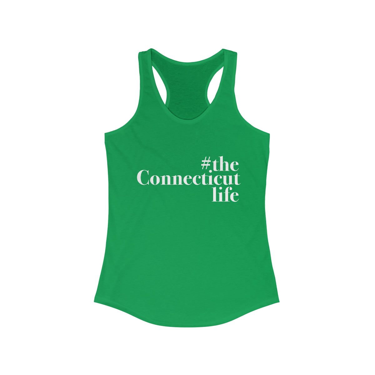 ct / connecticut womens tank top shirt