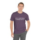 Just a kid from Connecticut Unisex Jersey Short Sleeve Tee