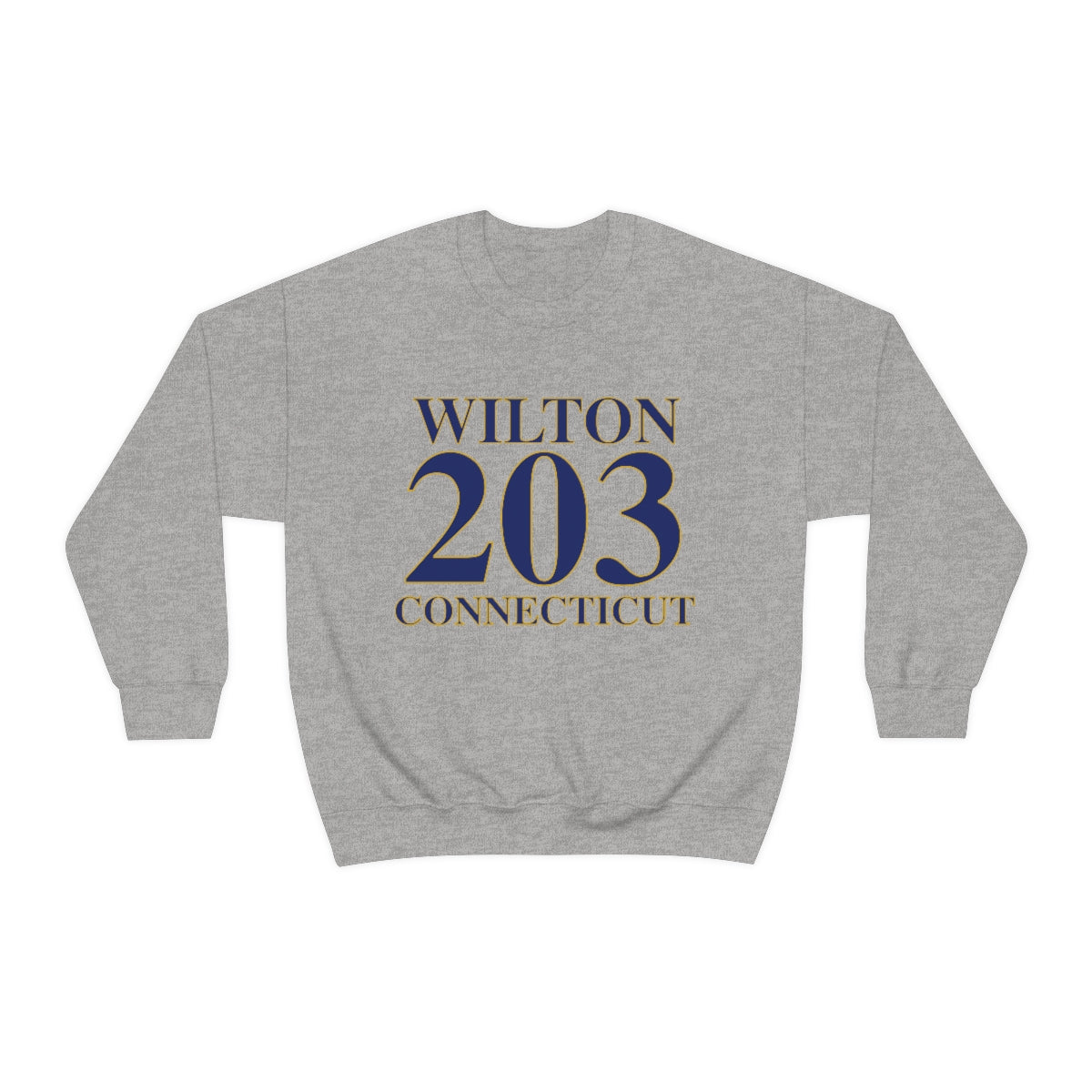 Wilton 203 Connecticut Unisex Heavy Blend™ Crewneck Sweatshirt