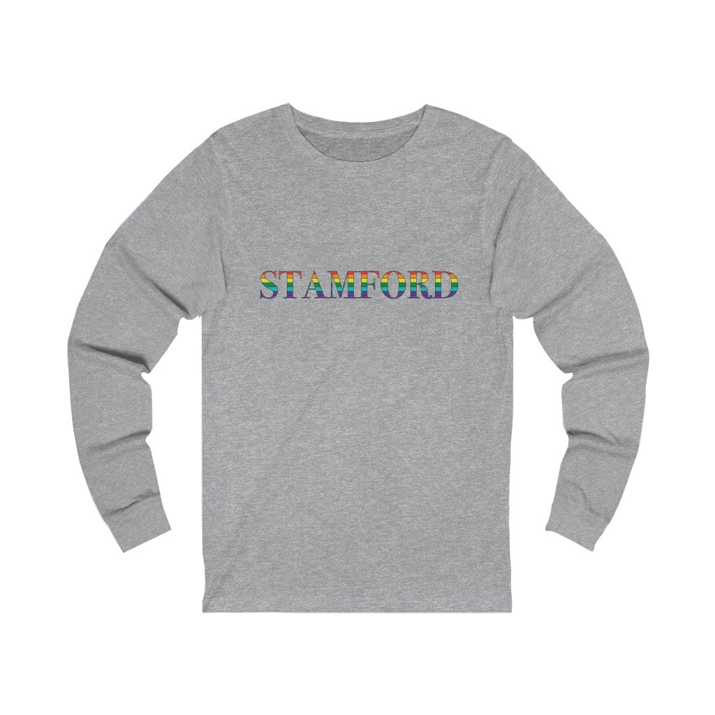 Do you have Stamford Pride?  Stamford, Connecticut apparel and gifts including mugs including LGBTQ inspired tumbler long sleeve tee shirts