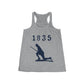1835 Westport - Large Minuteman Women's Flowy Racerback Tank