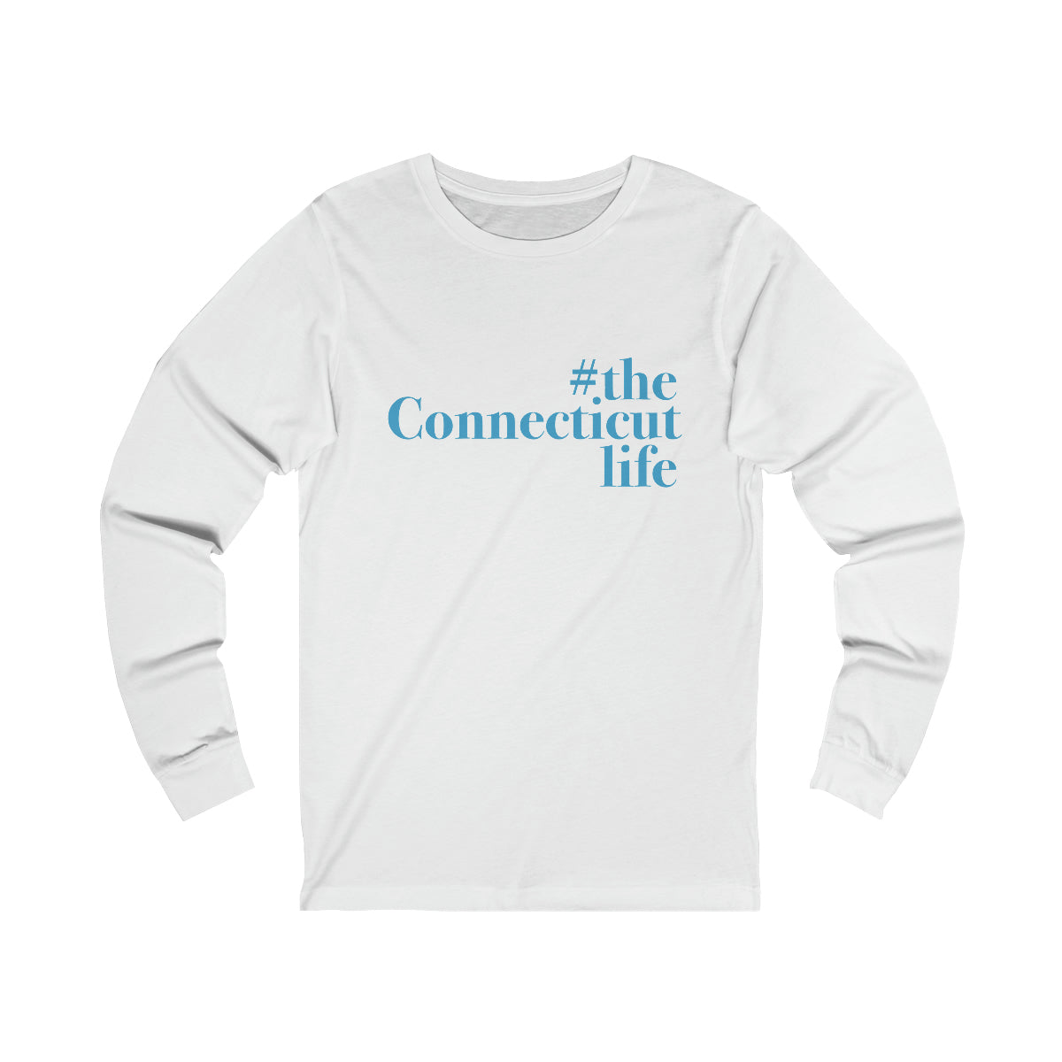 ct / connecticut long sleeve tee shirt 