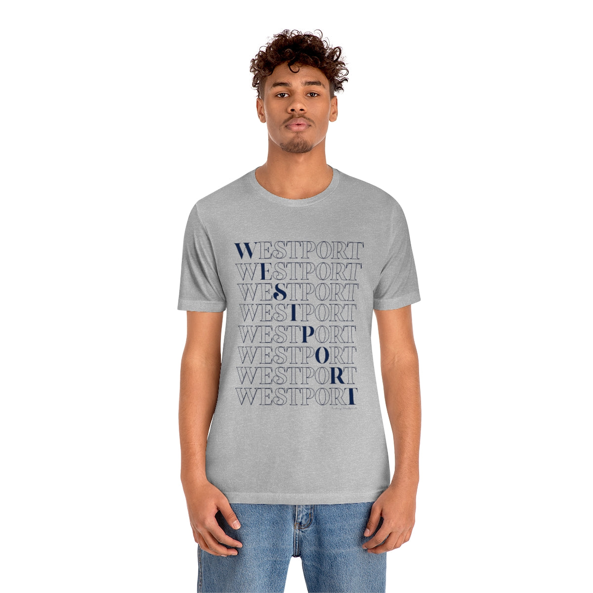 Westport on Repeat Unisex Jersey Short Sleeve Tee