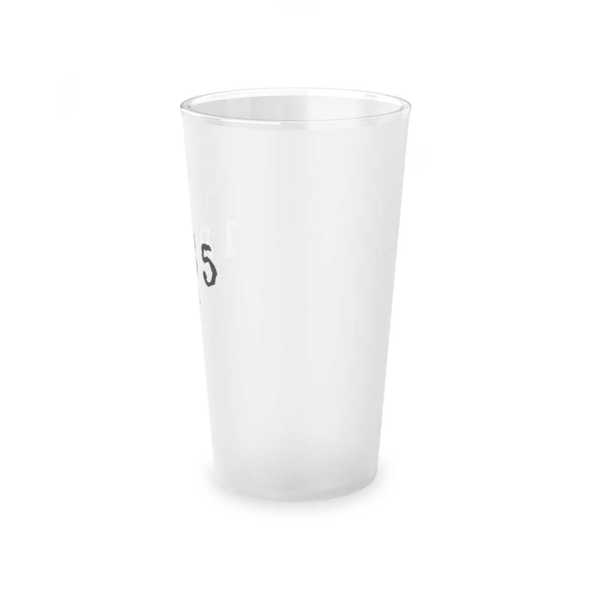 1835 Westport Frosted Pint Glass, 16oz