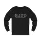  New Canaan Coordinates Unisex Jersey Long Sleeve Tee  Does New Canaan, Connecticut always have a special place in your heart. The Coordinates collection marks the spot for the special place you have ties to.   Proceeds helps grow Finding New Canaan and Finding Connecticut's brand grow. 