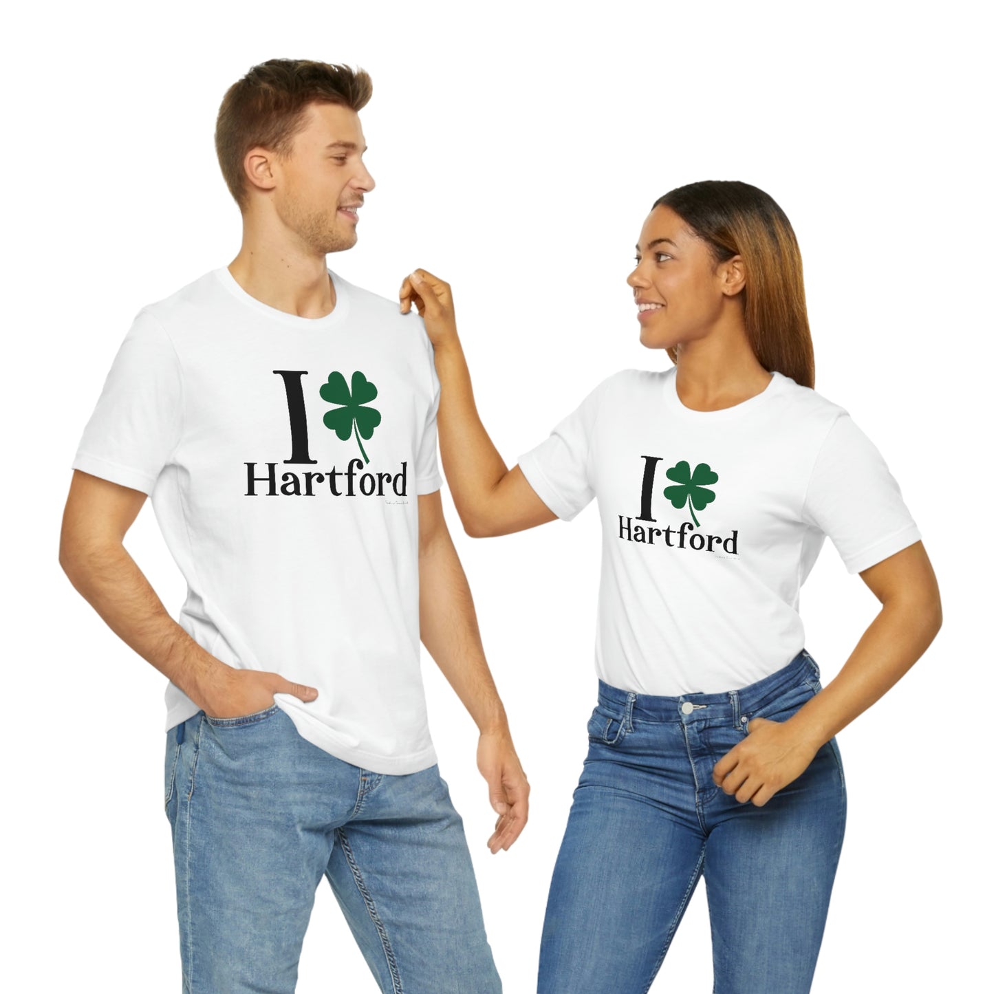 I Clover Hartford Unisex Jersey Short Sleeve Tee