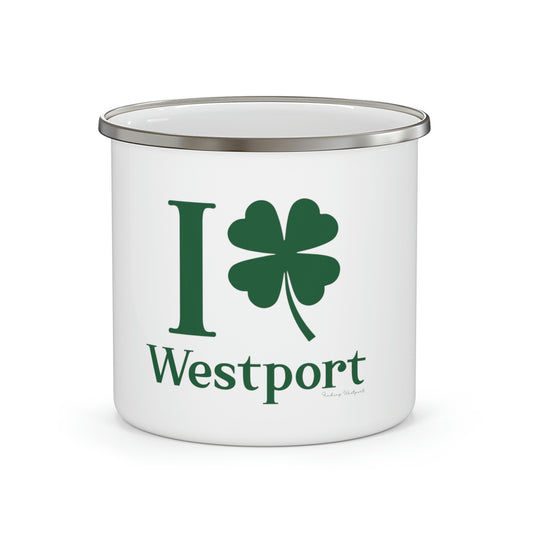 westport connecticut st. patricks day mug. 