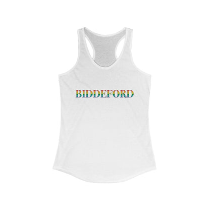 Biddeford Rainbow Women's Ideal Racerback Tank