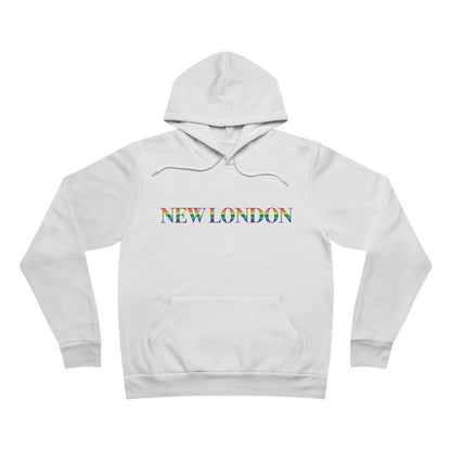 New London Rainbow Unisex Sponge Fleece Pullover Hoodie