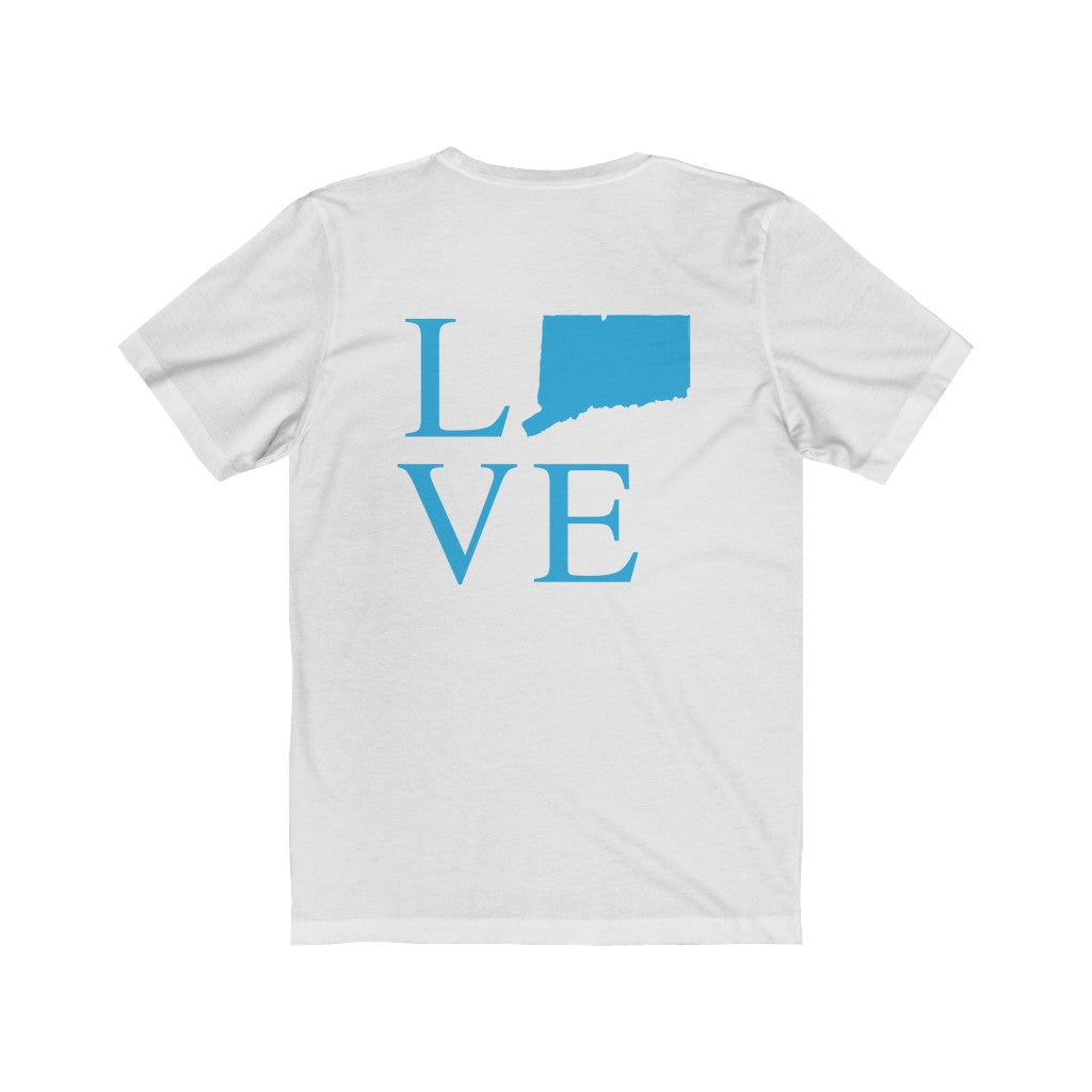 Connecticut Love Unisex Jersey Short Sleeve Tee