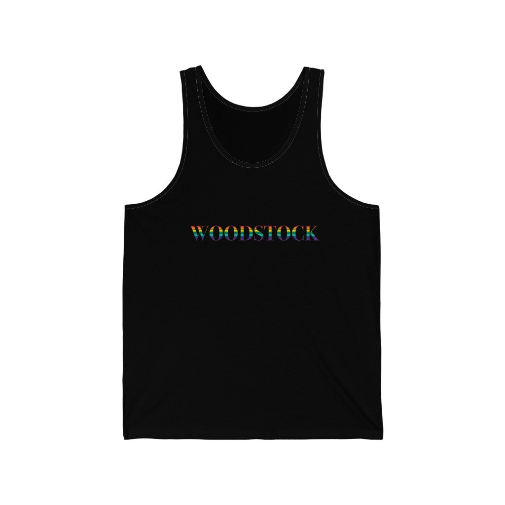 Woodstock Rainbow Unisex Jersey Tank