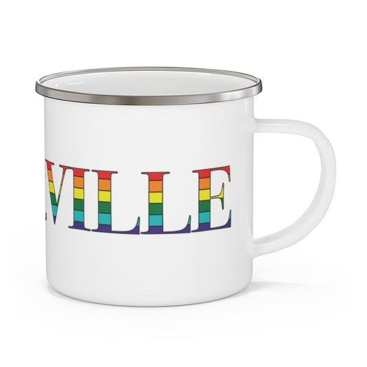 Somerville Rainbow Enamel Camping Mug
